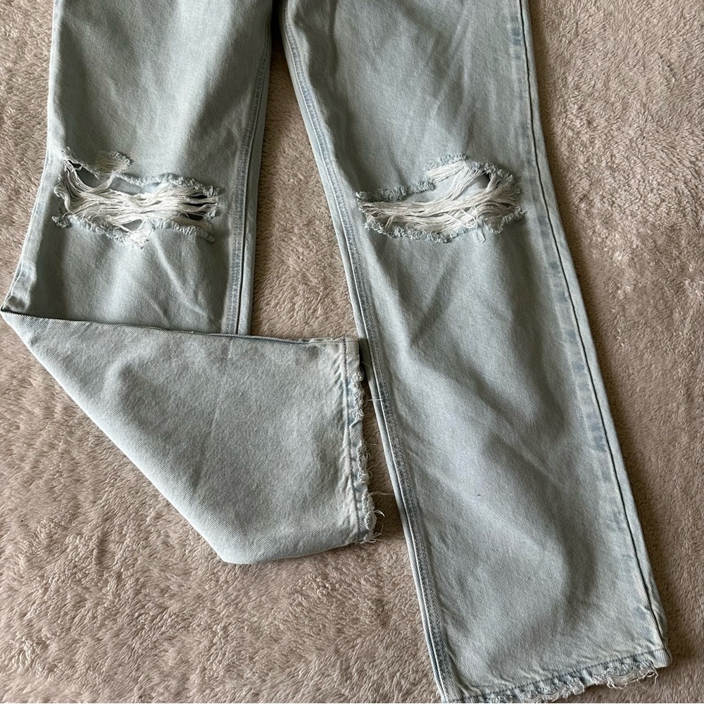 Good American Good 90s Shredded Jeans size 2/26 - Picture 5 of 8